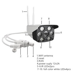 Cámara WiFi IP66 Ewelink