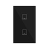 Hybrid Wall Switch Black (2CH)