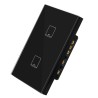 Hybrid Wall Switch Black (2CH)