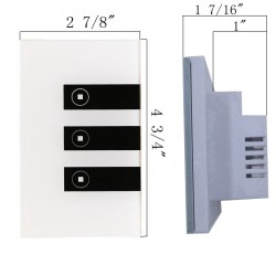 Wall switch without neutral