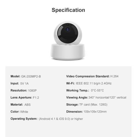 Camara Solar WiFi