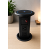Regleta automática Retráctil con Cargador Inalámbrico