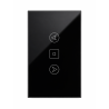 Apagador Dimmer de Vidrio Negro