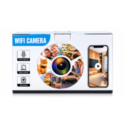 Cámara de Seguridad WiFi 2MP con Seguimiento Automático y Visión Nocturna