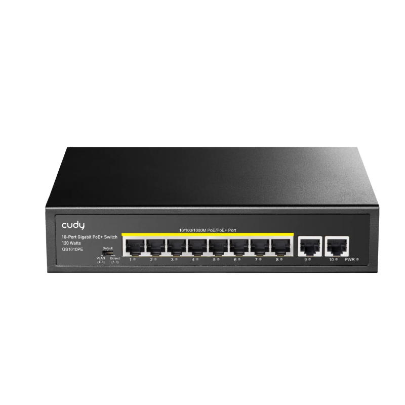 Cudy Switch POE Gigabit 10 Puertos 120w
