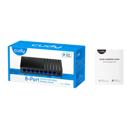 Cudy Switch 8 Gigabit Puertos GS108D